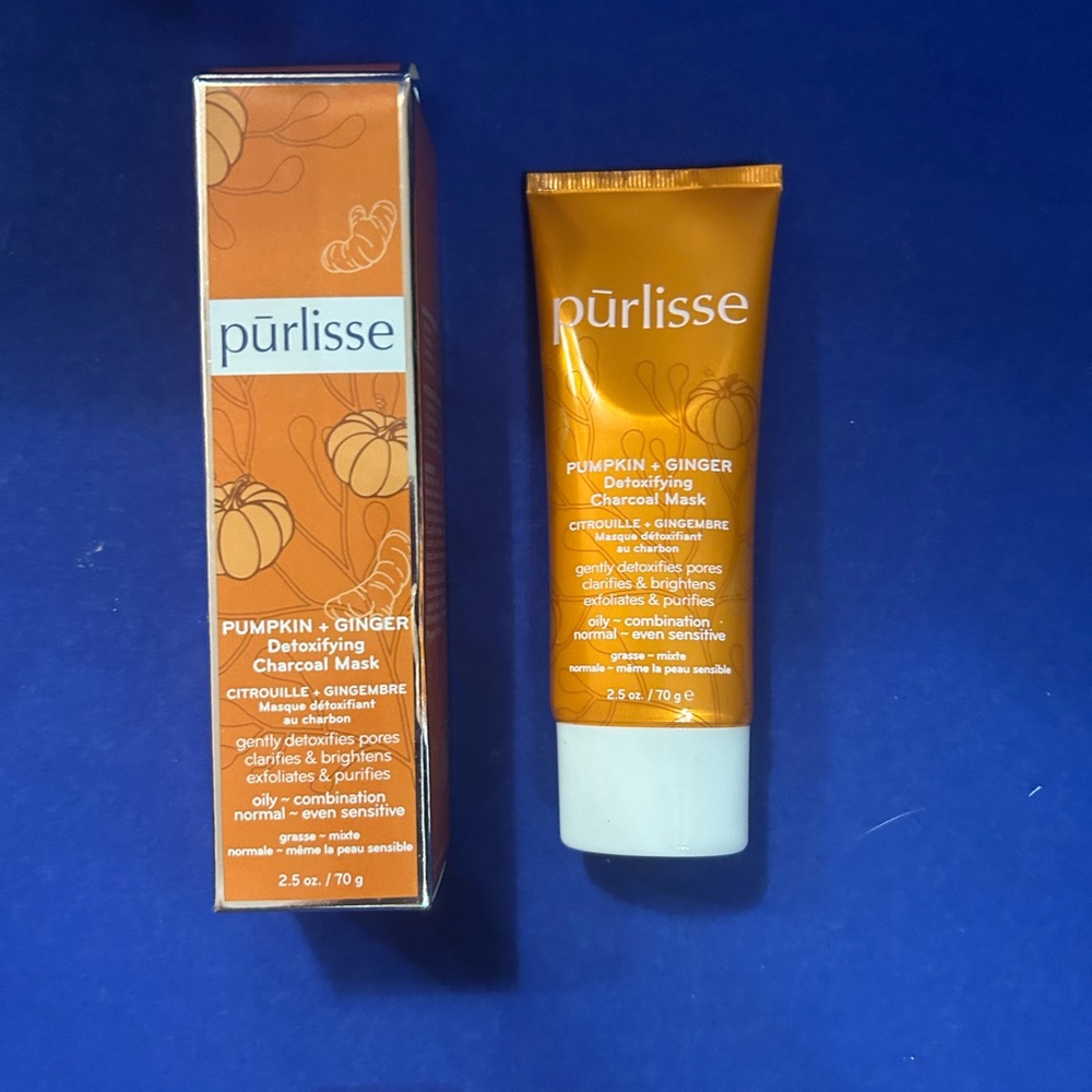 Purlisse Pumpkin and Ginger Detoxifying Charcoal Mask